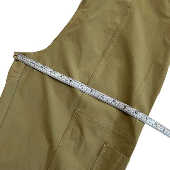 Bandier Womens‎ Quincy Cargo Wide Leg Pants Tan Size Medium Utility Streetwear - Picture 11 of 13